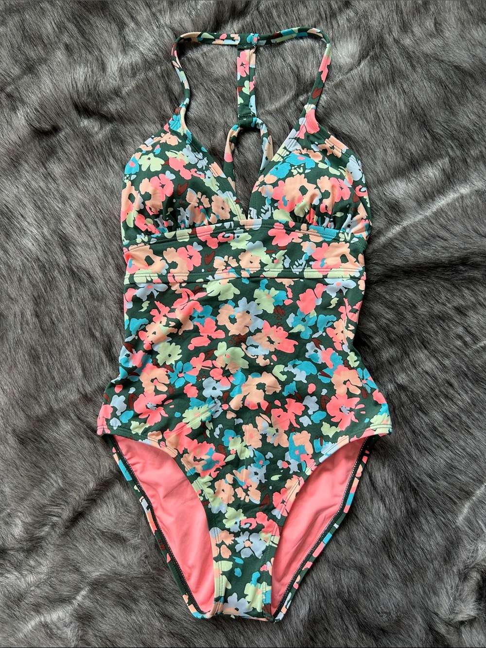 NEW Carve Designs Dahlia One Piece Swimsuit Wildflower UPF 50+ Adjustable Small